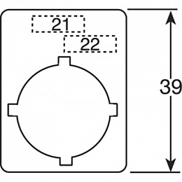 COS  Шильдик ABB. Вид 1