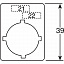 COS  Шильдик ABB. Вид 1.