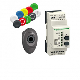 Комплект приемник и беспров кнопка 24вdc xb5rma04 Schneider Electric. Вид 1