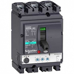 3п автом.выкл. mic2.2 160a nsx250hb1 (75ка при 690b) Schneider Electric. Вид 1