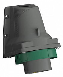 Вилка для монтажа на поверхность easy&safe 432ebs6w,32a,3p+n+e,ip67,2ч ABB. Вид 1