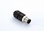 Разъем M12 D-coded 4-pin male, для Ethernet, с защитой IP68, ПВХ, до 48В MOXA. Вид 1.