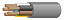 NUM (NYM)-J 5*16-0,66 Кабель силовой медный с ПВХ изоляцией, (круглый) ГОСТ (Конкорд). Вид 1.