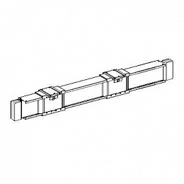 Прямая секция для болт. отв. блоков, 3l+n+pe, cu, 2000а, l=4000 мм Schneider Electric. Вид 1