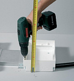 Коробка устан. выс.75-95 для лючка 199Х199 Schneider Electric