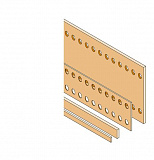 PBFC4005 Шина медная плоская 40x5 L=1750мм ABB