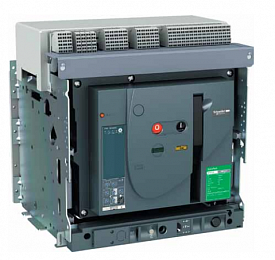 Автоматический выключатель EasyPact MVS 2500A 3P 50кА с эл.расцепителем ET5S выдвижной с эл.приводом Schneider Electric. Вид 1