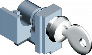 1SDA0 53529 R1 Замок KLC c ключом для блокировки в отключенном состоянии T1-T2-T3 ABB. Вид 1