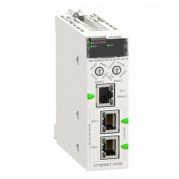 M580 встроенный коммутатор (лак) Schneider Electric. Вид 1