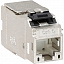 Розетка компьютерная RJ45 (белый) System 55 Gira. Вид 1.