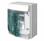 Бокс настенный на 4 мод. с прозр.дверью GWT 750° (без клемм) 152х202х117 Mistral65 ABB