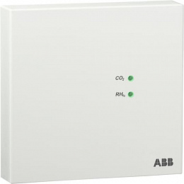 LGS/A1.2  Датчик качества воздуха с терморегулятором накладой монтаж ABB. Вид 1