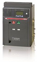 Выключатель автоматический для сетей с переменной частотой стационарный E2N/VF 1600 PR122/VF In=1600A 3p FHR 1000V, 1…60Гц ABB. Вид 1