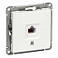 Механизм компьютерной розетки с/у,RJ45 кат.5E (слоновая кость) Wessen 59 Systeme Electric. Вид 1.