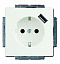 20 EUCBUSB-884-500 Розетка Schuko с USB, 20 EUCBUSB-884-500, Future белый бархат, 16А, 700 мА, эл. защита от перегрузки и КЗ, безвинтовые клеммы, защ. Вид 1.