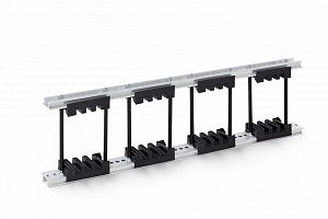 Шинодержатель 4Р для 3-х шин до 120х10 серии ШД-101 DEKraft. Вид 1