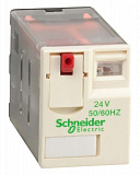 Промежуточное реле. миниатюрное, 2 ПК (24B АC) 12А Schneider Electric