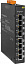Индустриальный коммутатор: 8х10/100 Base-T Ethernet, расширенный диапазон температур, IP30, 24В DC ICP DAS. Вид 1.