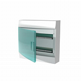 Бокс настенный на 36 мод. зеленая дверь (с клемм.) 2 ряда 382х382х120 Mistral41 ABB