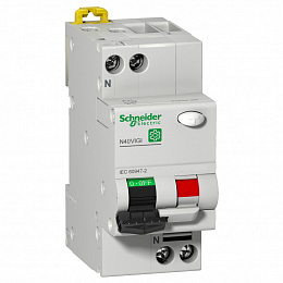 Дифф. автомат N40 VIGI C 10A 1PPN 300 mA AC 6kA Schneider Electric. Вид 1