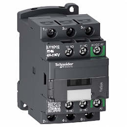 Контактор 3-х полюсный 12A 48-130В AC/DC Schneider Electric. Вид 1