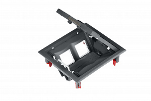 Лючок напольный ultra под эуи (4 поста) Schneider Electric. Вид 1