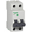 Автоматический выключатель 2-полюсный, 10А, 4,5kА (хар-ка B) EASY 9 Schneider Electric. Вид 1.