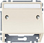 Накладка наклонная для телеком. техники , sd (бежевый) Merten Schneider Electric. Вид 1.