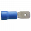 KFE-2488 Наконечники изол. ножевой 1,5-2,5mm (FASTON) (1уп.-200шт) Klemsan. Вид 1.