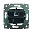 Розетка TF RJ 12 4 контакта Галея  Legrand. Вид 1.