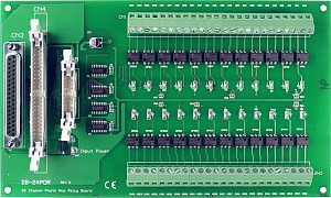 Выносная плата 24 изолированных выхода с фотоМОП реле, совместима с Opto-22 ICP DAS. Вид 1