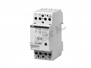 ESB-24-40 Модульный контактор 24А 4НО 220B AC/DC ABB. Вид 1