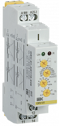 Реле напряжения ORV, 1 фаза 110-240 В AC/DC IEK. Вид 1