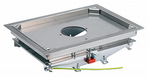 Лючок ufb-700м/15 цен.выход винт.кр.нерж Schneider Electric. Вид 1