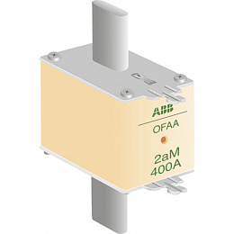Предохранитель OFAF2aM125 125A тип аМ размер2, до 500В ABB. Вид 1