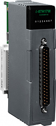 Высокопрофильный модуль ввода, 8 каналов AI, 16-бит, HART, последовательная шина ICP DAS. Вид 1