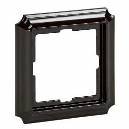 Рамка 1-постовая, sd (коричневый) Merten Antique Schneider Electric. Вид 1