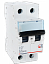 TX3 Автоматический выключатель 2-полюсный, 50А, 6kА (хар-ка C) Legrand. Вид 1.