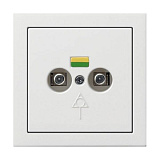 Коробка выравнивания потенциалов (белый глянцевый) F100 Gira