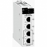 Модуль ethernet-ip и modbus tcp, 1x10/100base-t/tx Schneider Electric