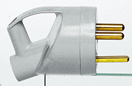 Вилка силовая 2К+З 20А бок.вых  Legrand