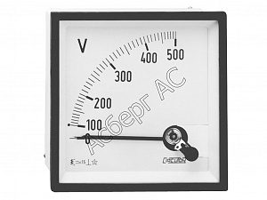 Вольтметр переменного тока EC72 500V Circutor. Вид 1