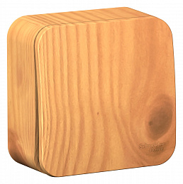 Переключатель 1-клавишный, О/У, (cх.6) изол.пл., 10А, 250В (ясень) Blanca Systeme Electric. Вид 1