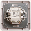 Переключатель 1-клавишный, с подсв. 10АХ, в сборе (белый) Wessen 59 Schneider Electric. Вид 1.