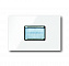 6345-24G-101-500 Датчик движения Busch-Watchdog priOn, мультилинза 180, белый камень ABB. Вид 1.