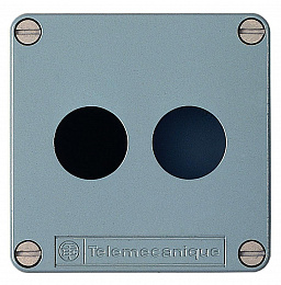 Кнопочный пост металлический 2 отв. xapm1202 Schneider Electric. Вид 1