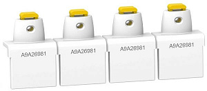 20 крышек винтов по 4п (разделяемые) для ic60 iid Schneider Electric. Вид 1