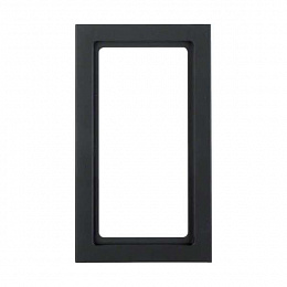 Рамка с большим вырезом (антрацитовый, бархатный лак) Q.3 Berker. Вид 1