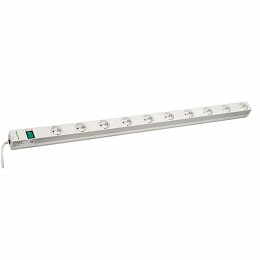 Розет блок 10 поз 10"ute 220в 16а с выкл Schneider Electric. Вид 1