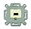 261/11-500 Механизм USB-розетки/разъёма, USB-type A, USB2.0, 5 полюсов, цвет слоновая кость ABB. Вид 1.